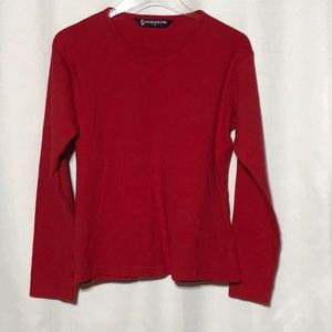 Tee, Long Sleeve Red